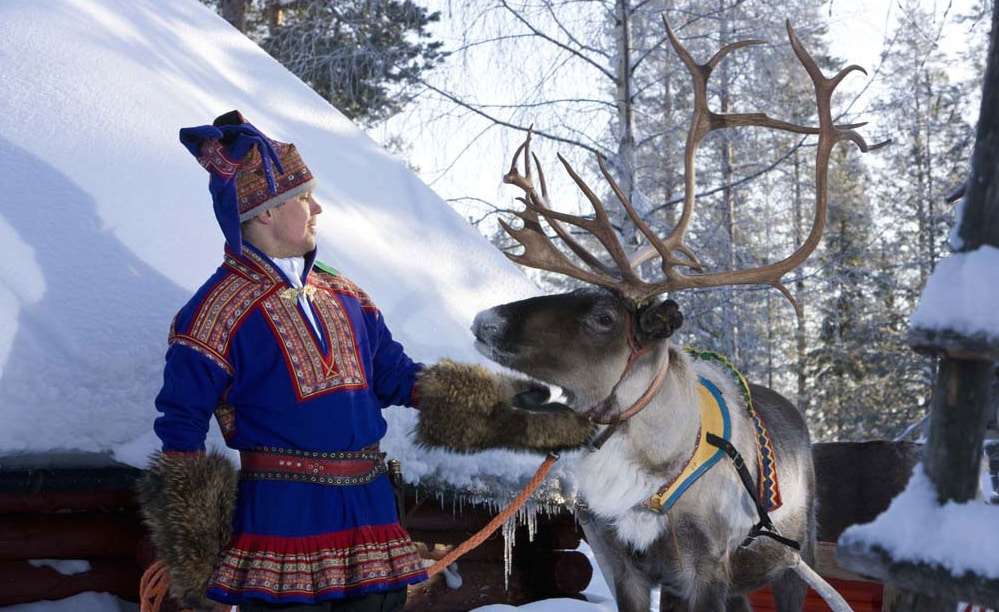 Visit Lapland to see Sami people