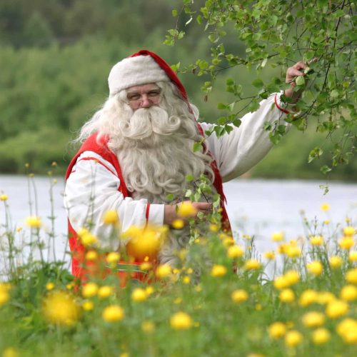 Santa Claus in Rovaniemi